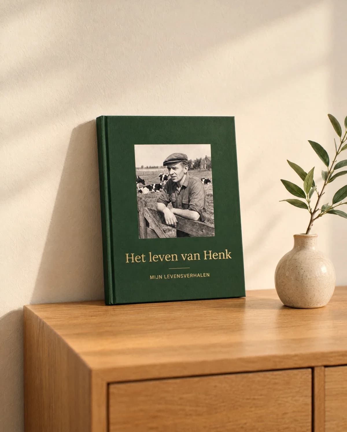 Ein Dein Geschichtenbuch-Buch auf dem Tisch.